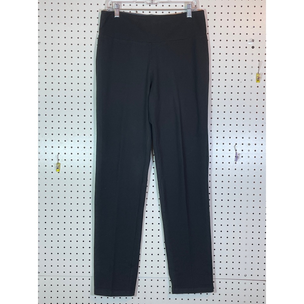Women with Control Renee Greenstein Black Pull On Pants A225791 Tall Medium